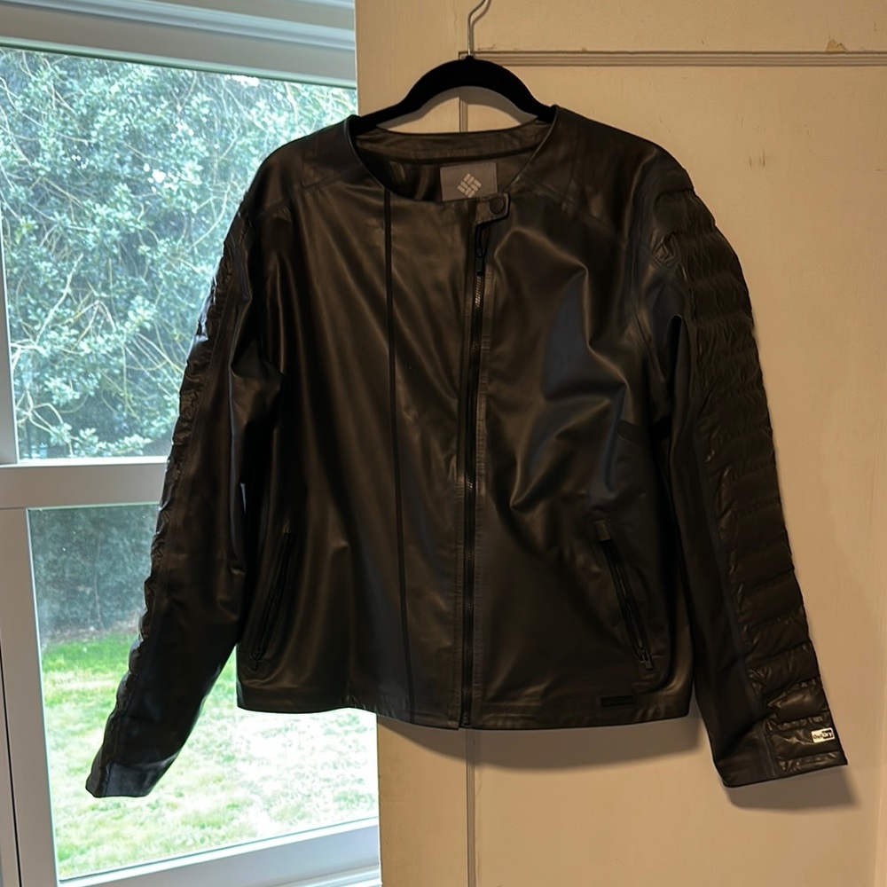 Columbia Sportswear waterproof moto jacket
